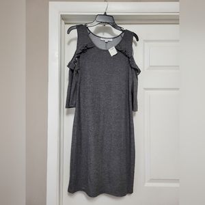 SZ (S) GRAY MIDI DRESS